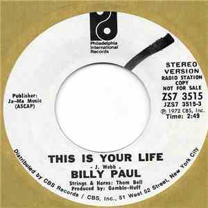 Billy Paul - This Is Your Life download free
