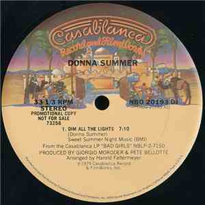 Donna Summer - Dim All The Lights download free