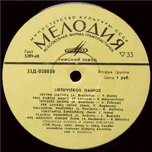 Edmundas Kuodis Ir Jonas Girijotas - Lietuviškos Dainos download free