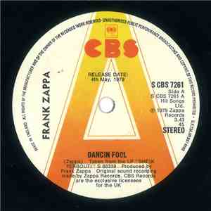 Frank Zappa - Dancin Fool / Baby Snakes download free