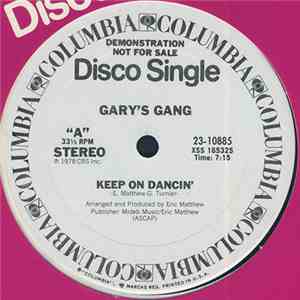 Gary's Gang - Keep On Dancin' / Do It At The Disco download free