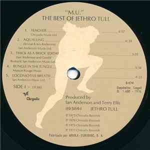 Jethro Tull - M.U. - The Best Of Jethro Tull download free