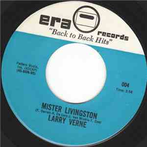 Larry Verne - Mister Livingston / Mister Custer download free