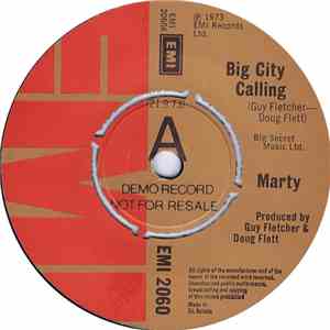Marty  - Big City Calling download free