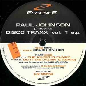 Paul Johnson - Disco Traxx Vol. 1 E.P. download free