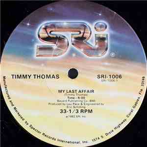 Timmy Thomas - My Last Affair download free