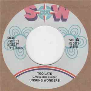 Unsung Wonders - Too Late download free
